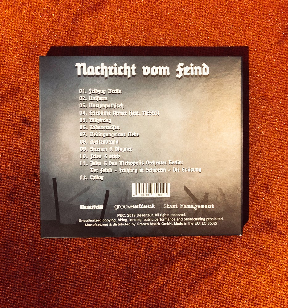 Handsignierte CD „Nachricht vom Feind“
