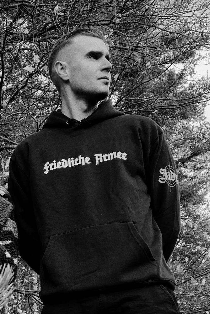 SALE: Hoodie "Peaceful Army" (unisex)