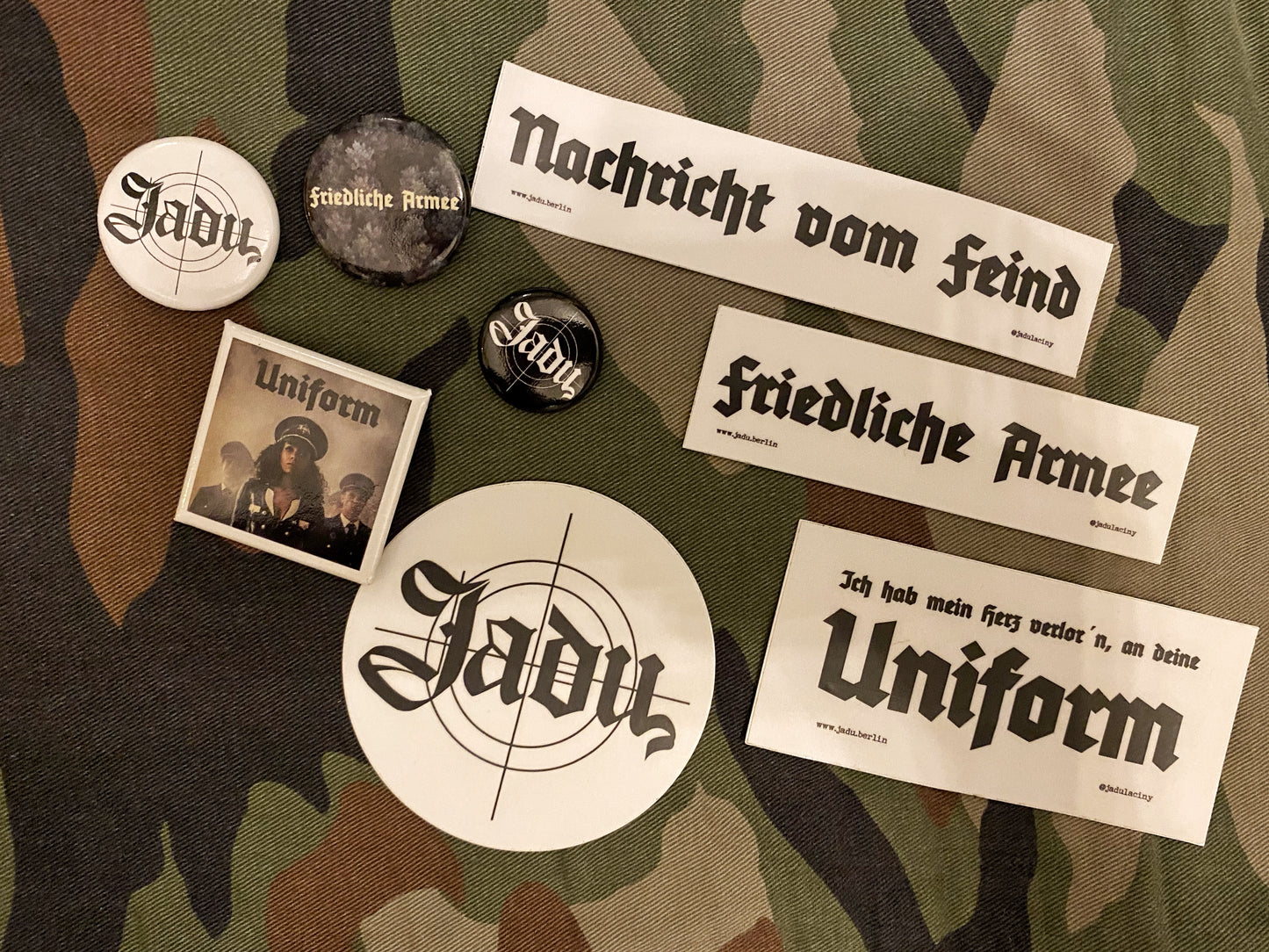 Sticker & Button-Set "NVF"
