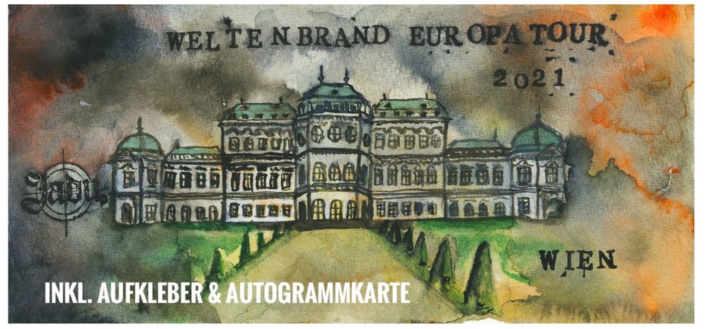 Ltd. FINE ART PAINTING - FELDZUG WIEN (NO valid Ticket)